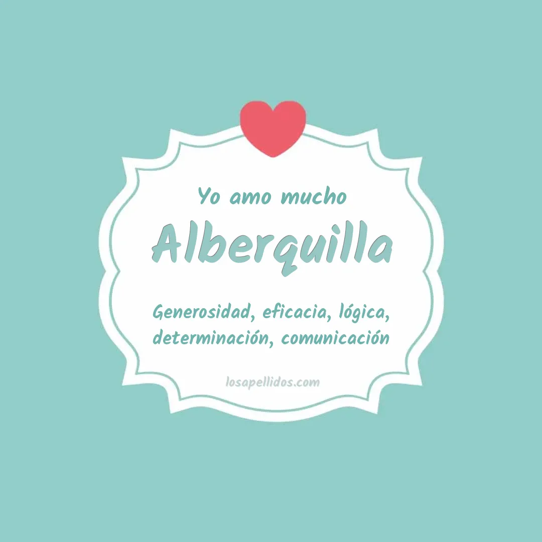 Yo amo mucho Alberquilla
