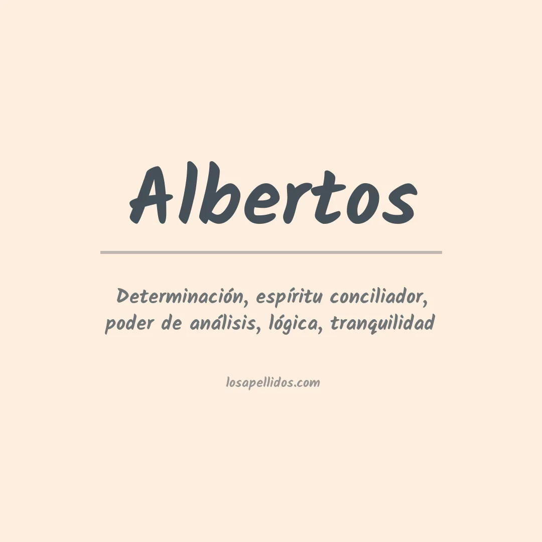 Apellido Albertos