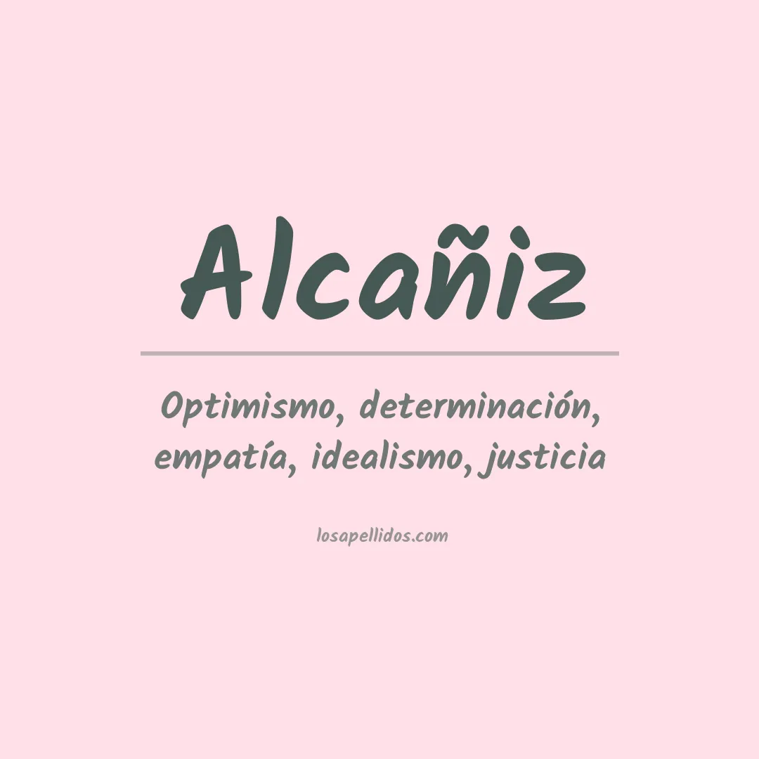Apellido Alcañiz