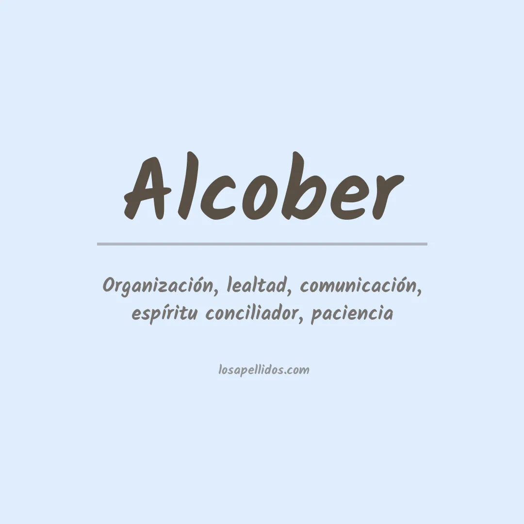 Apellido Alcober