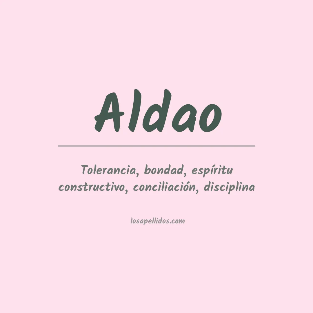 Apellido Aldao