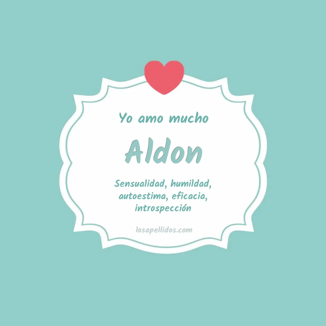 Yo amo mucho Aldon