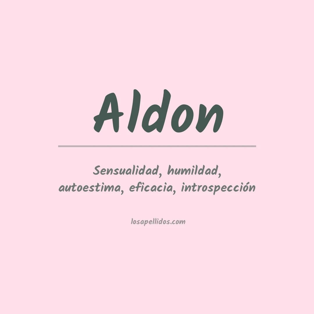 Apellido Aldon