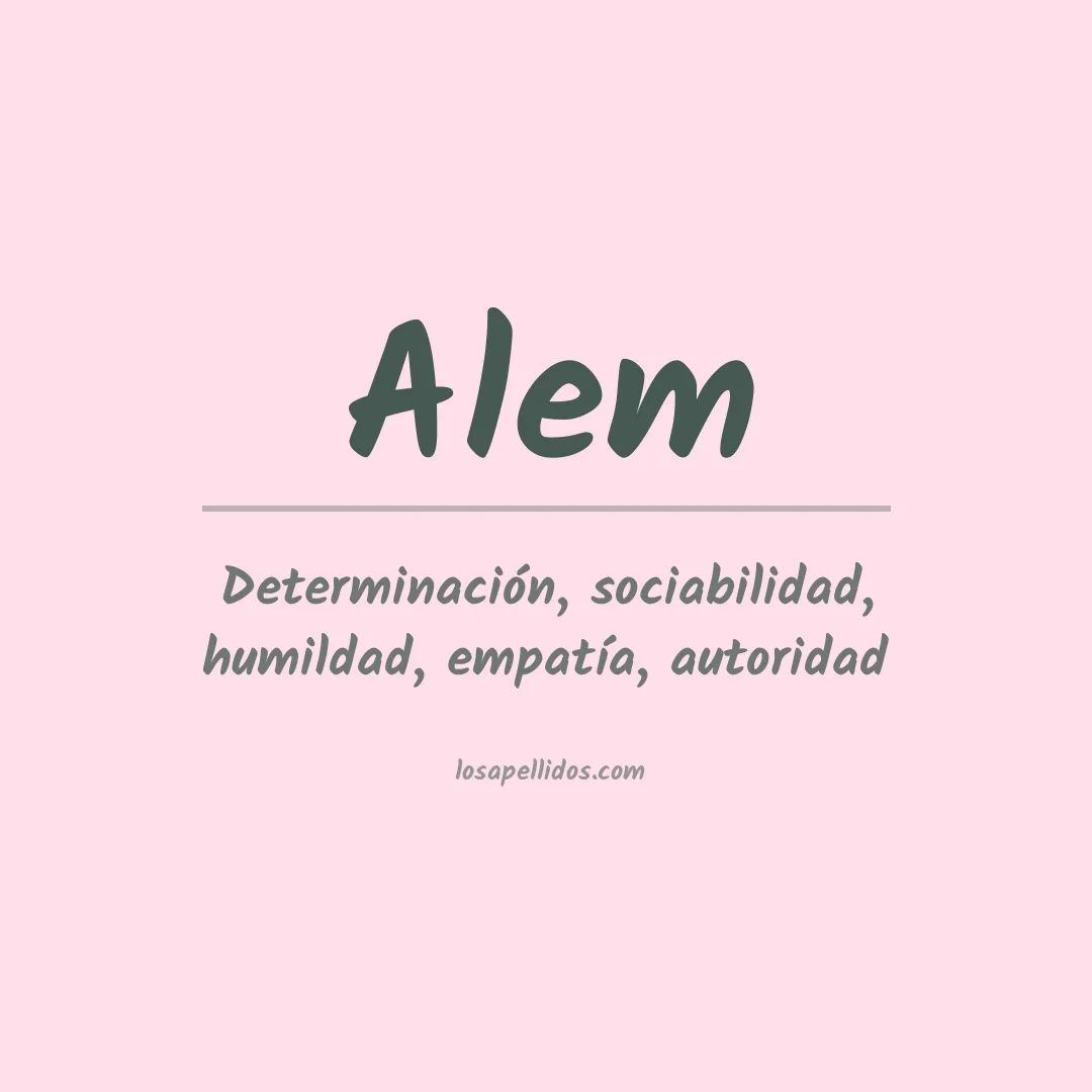 Apellido Alem