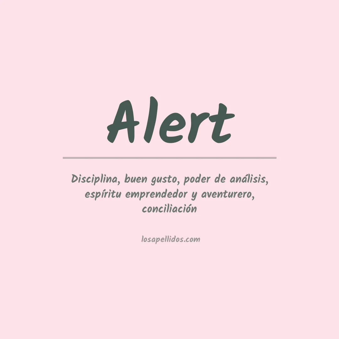 Apellido Alert