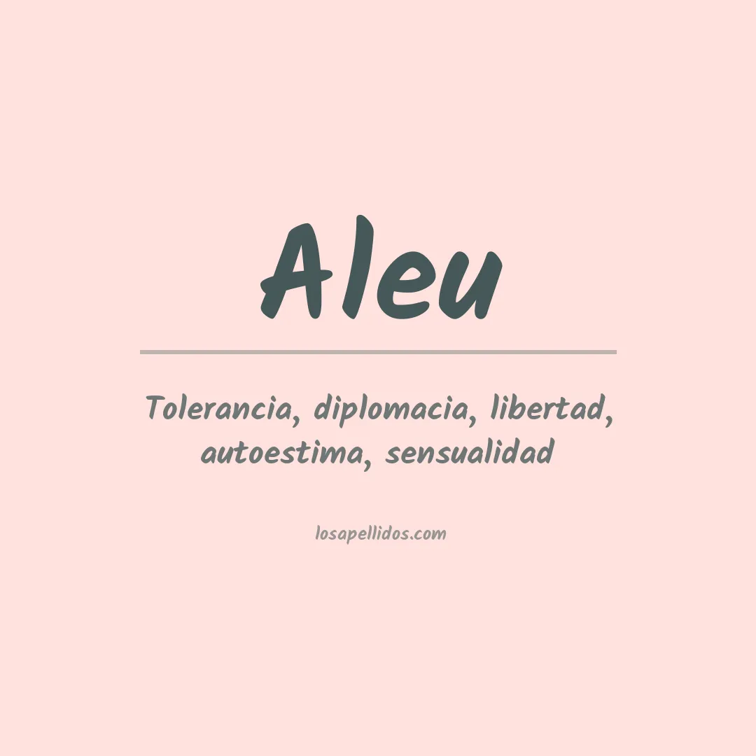 Apellido Aleu