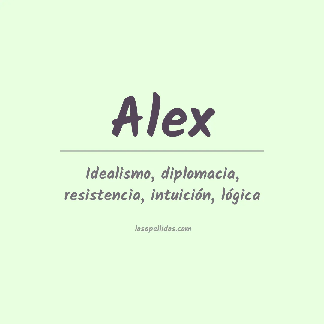 Apellido Alex