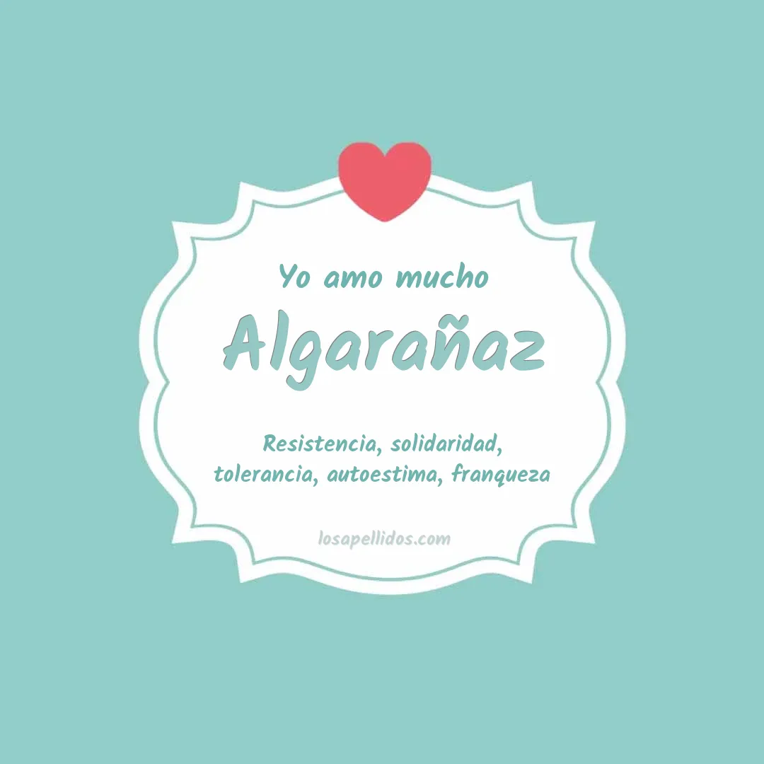 Yo amo mucho Algarañaz