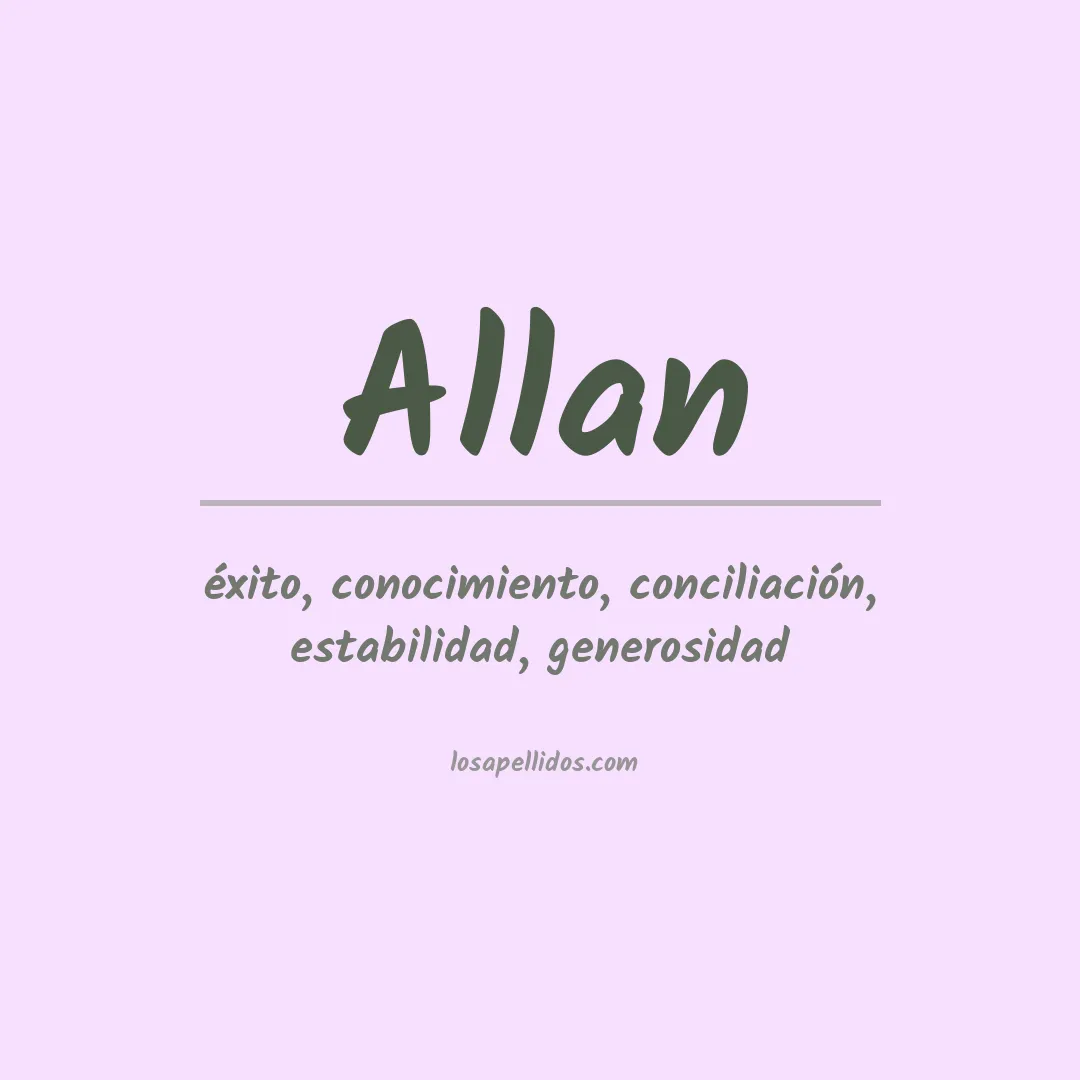 Apellido Allan