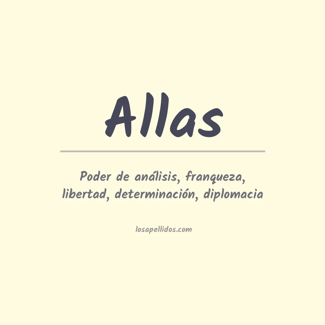 Apellido Allas
