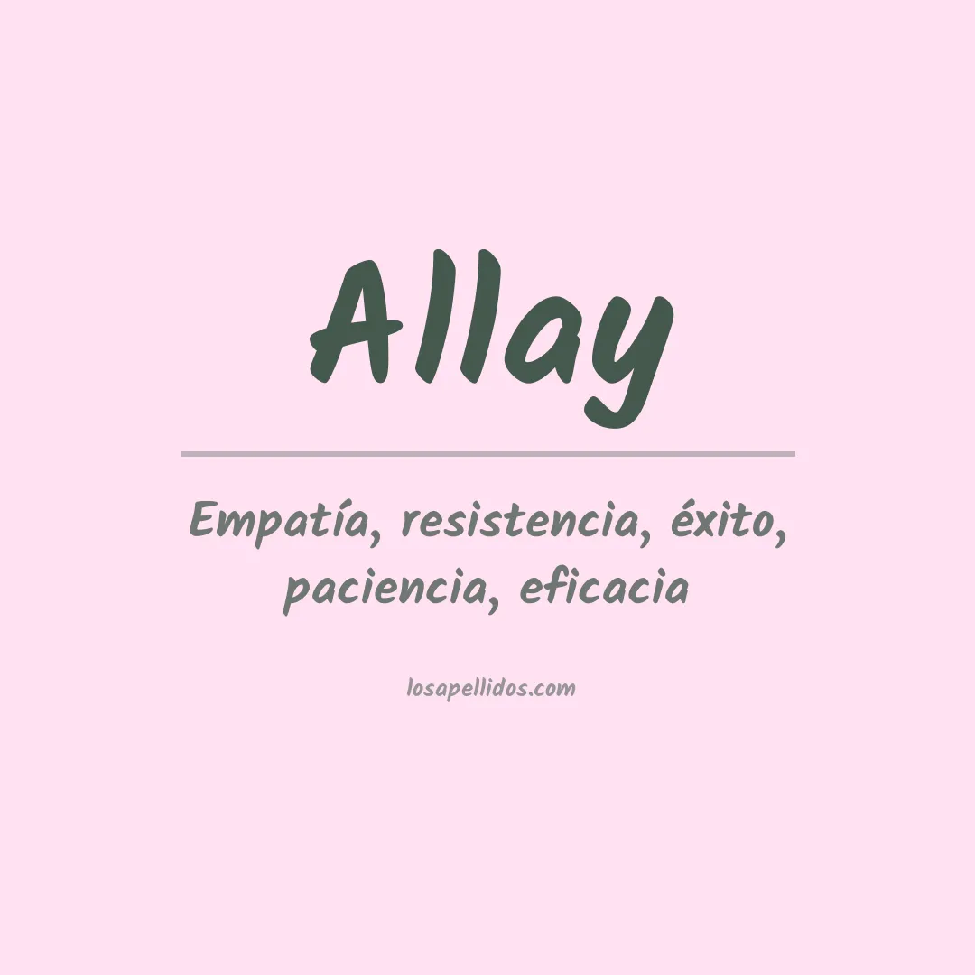 Apellido Allay
