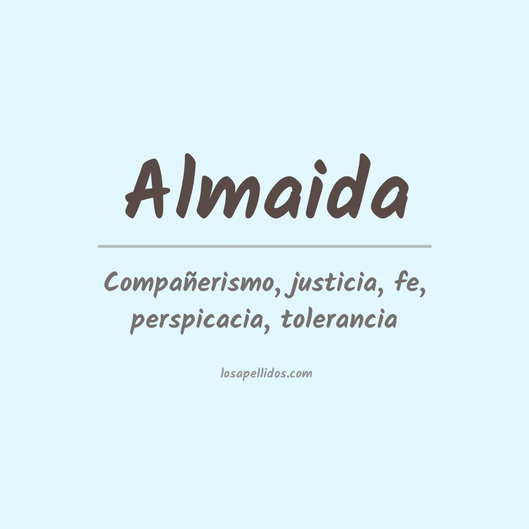Apellido Almaida