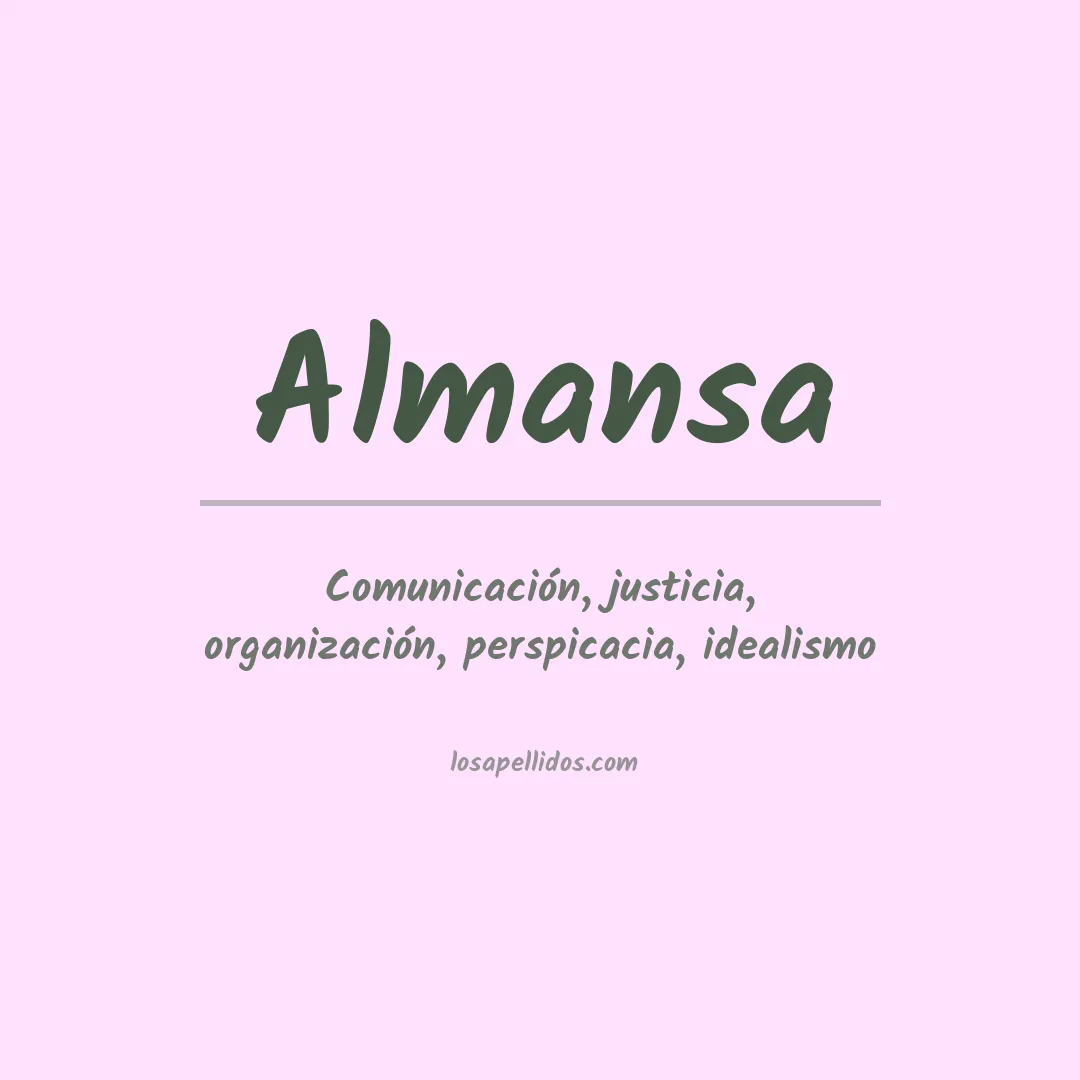Apellido Almansa