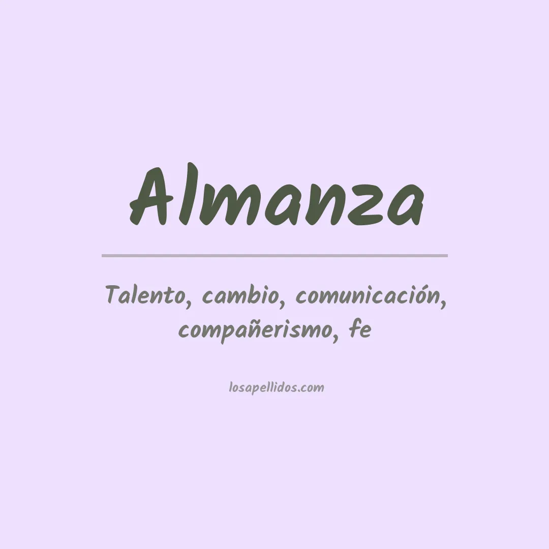 Apellido Almanza