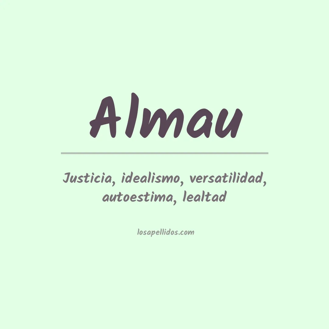 Apellido Almau