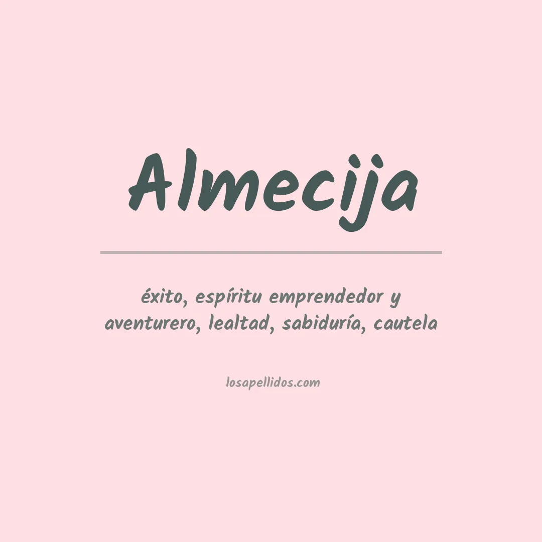 Apellido Almecija