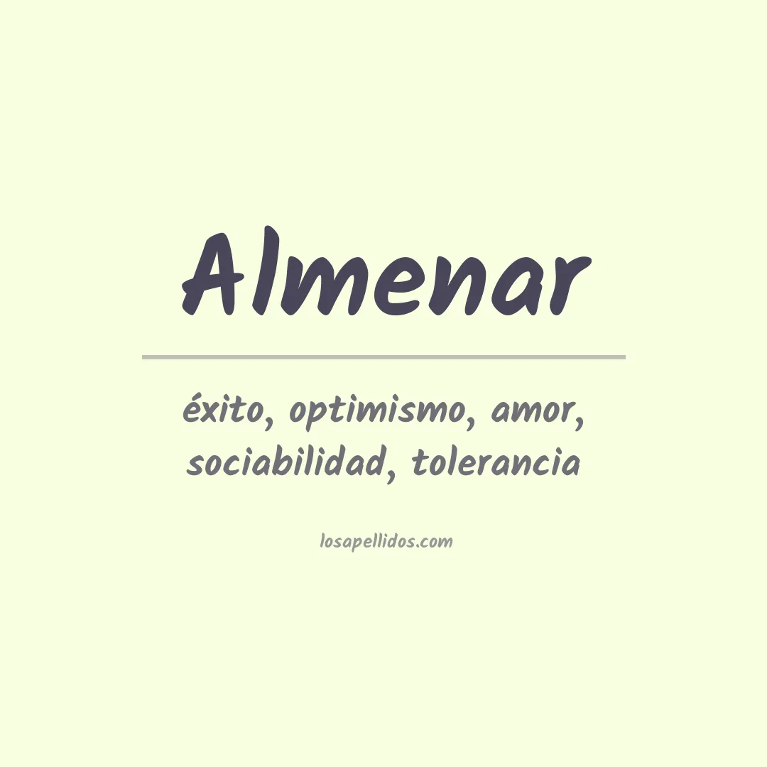 Apellido Almenar
