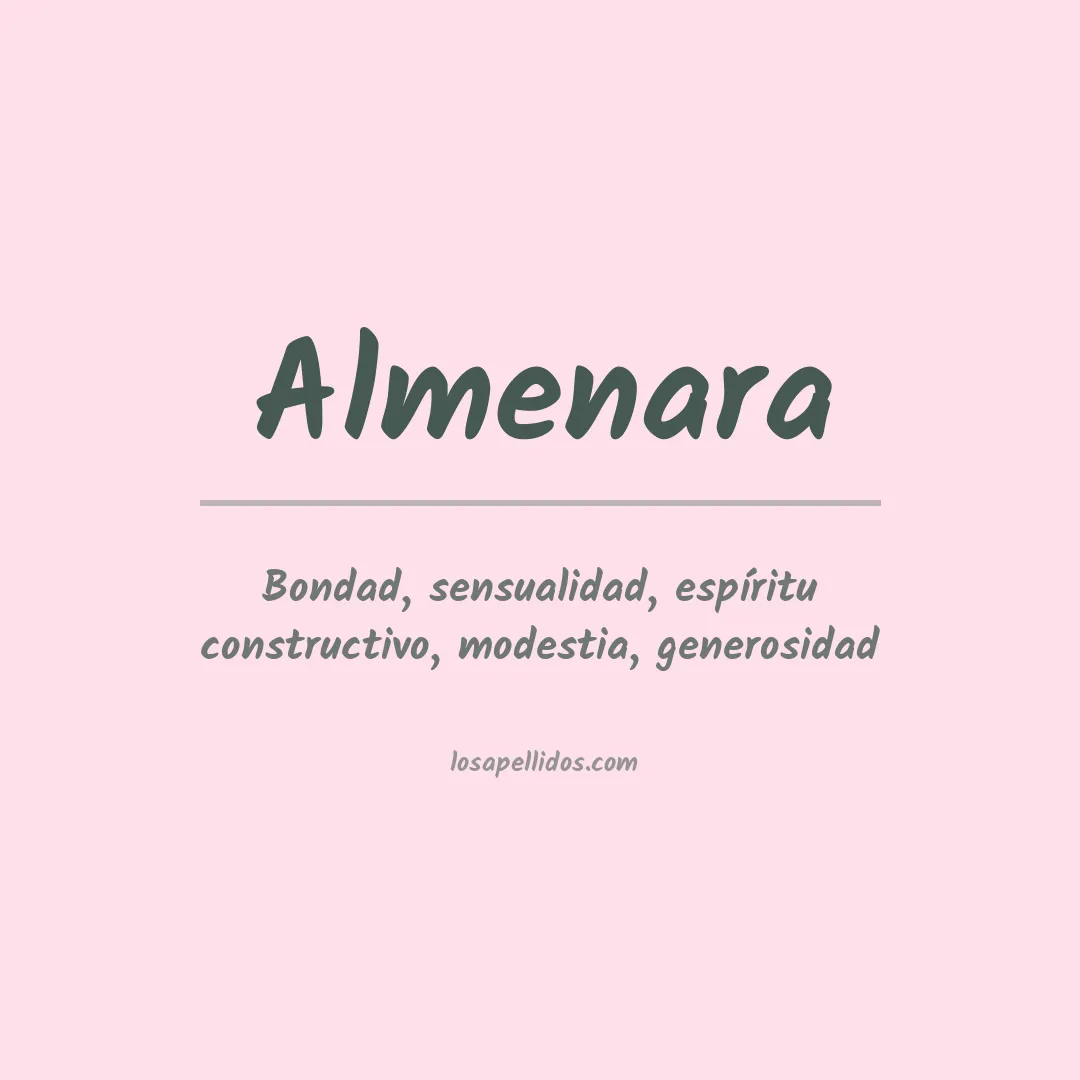 Apellido Almenara