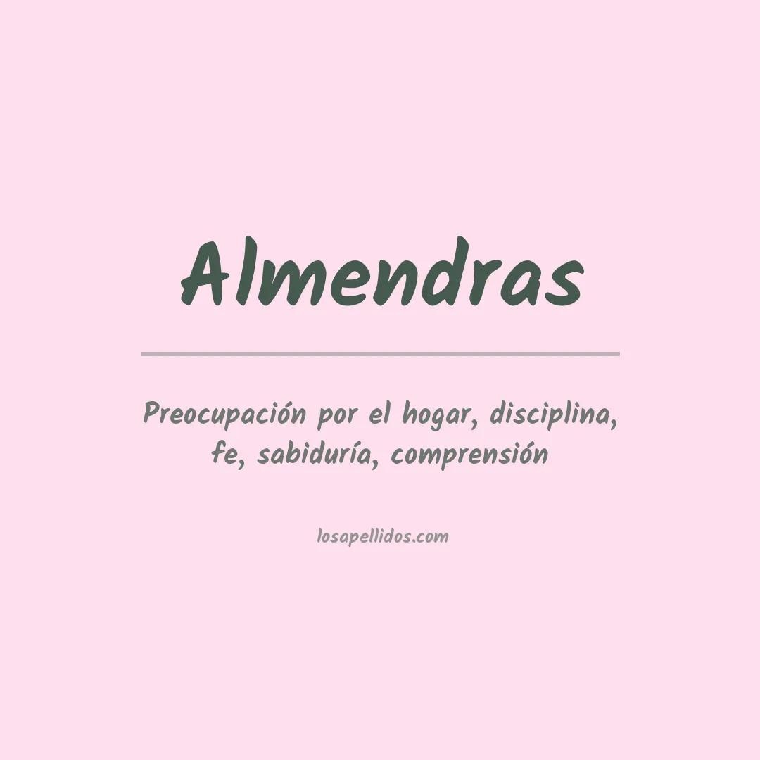 Apellido Almendras