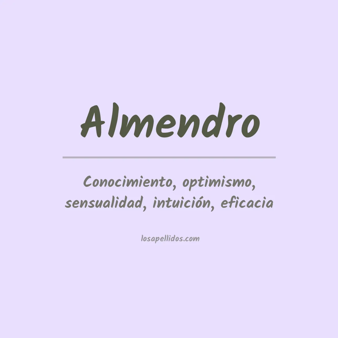 Apellido Almendro