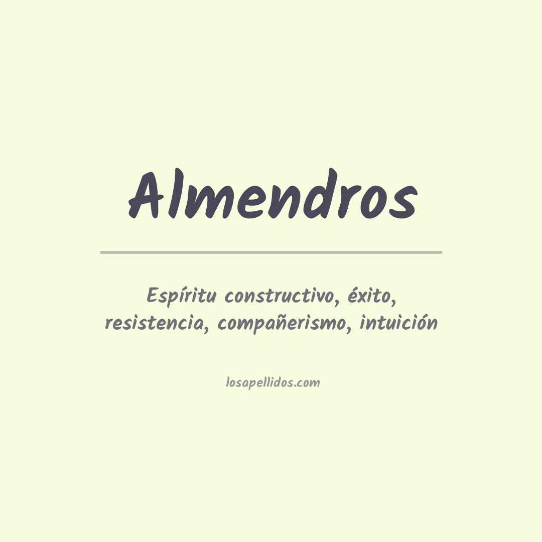 Apellido Almendros