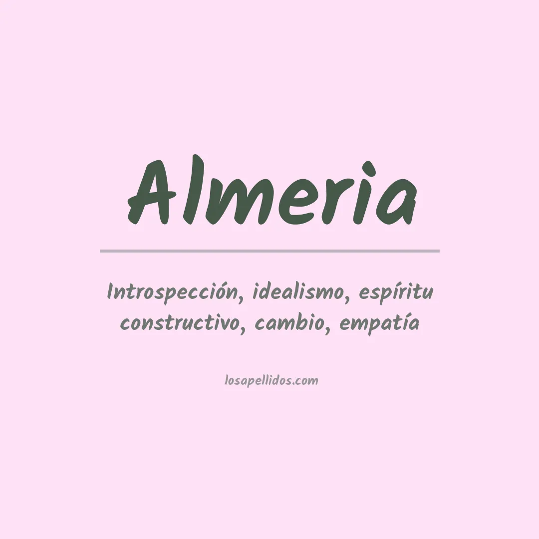 Apellido Almeria