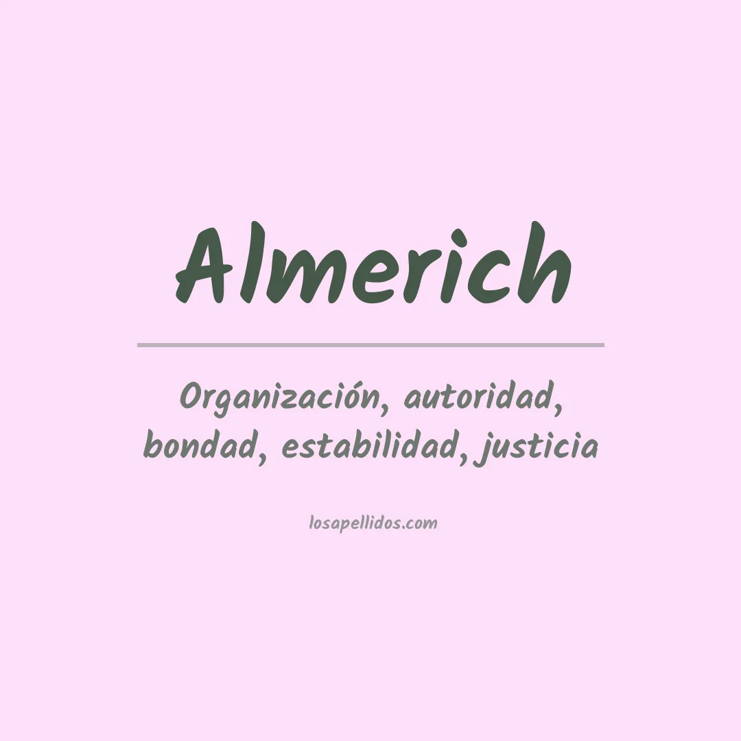 Apellido Almerich