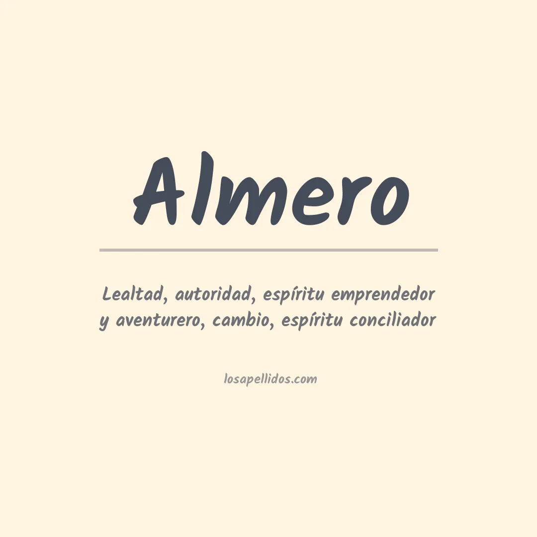 Apellido Almero