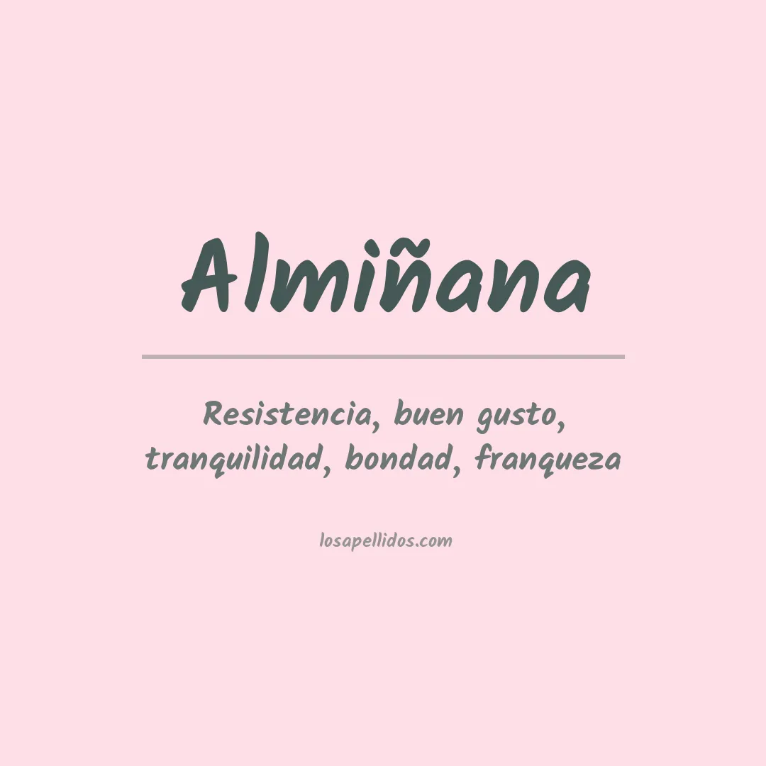 Apellido Almiñana