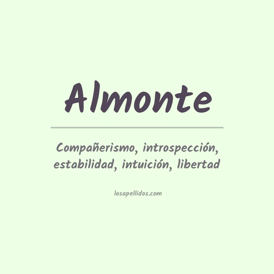 Apellido Almonte
