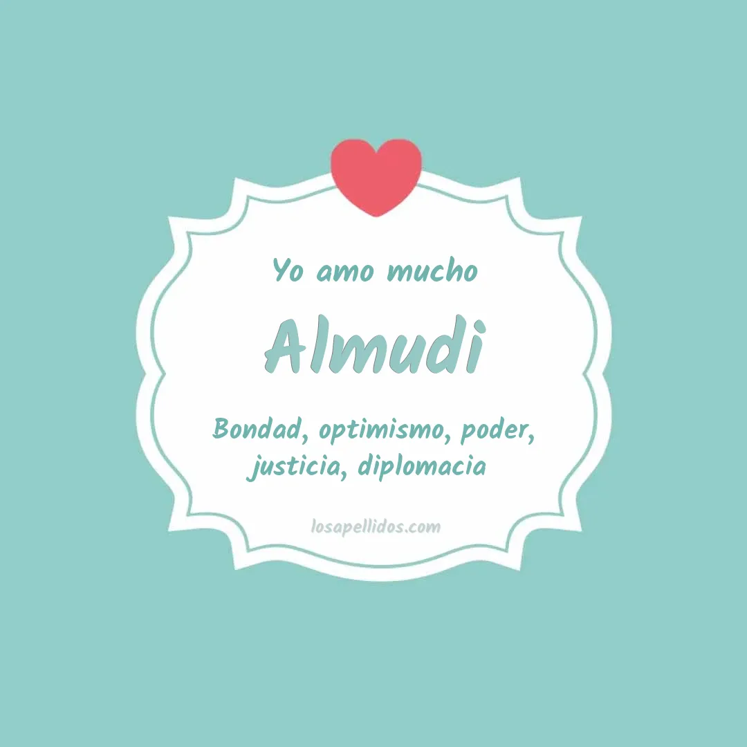 Yo amo mucho Almudi