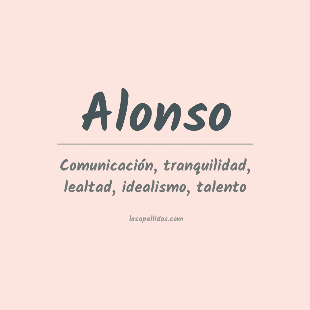 Apellido Alonso