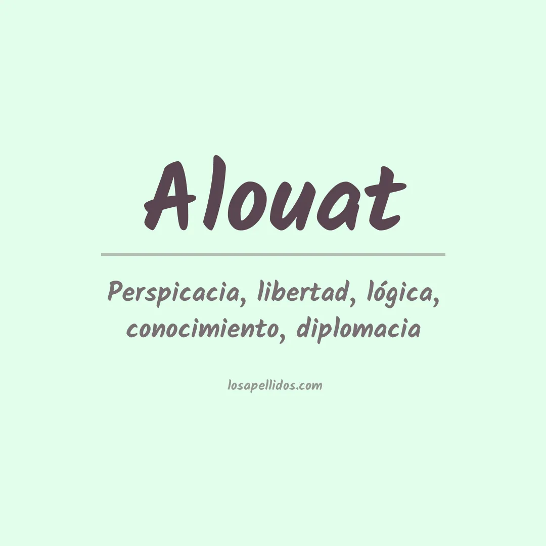 Apellido Alouat