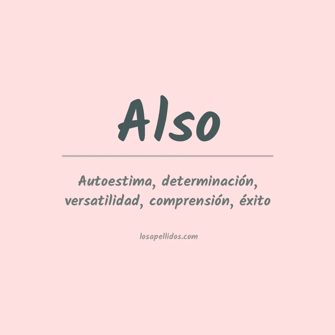Apellido Also