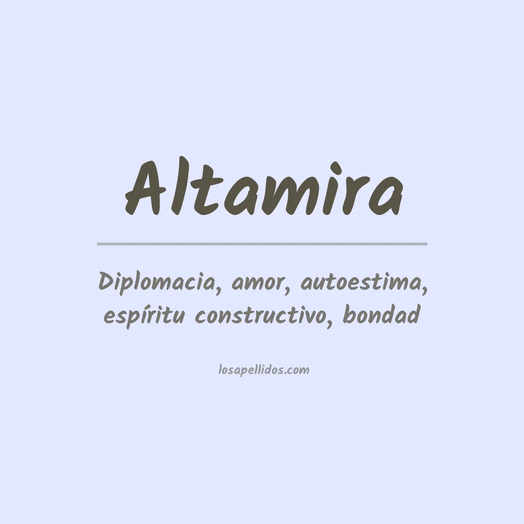 Apellido Altamira