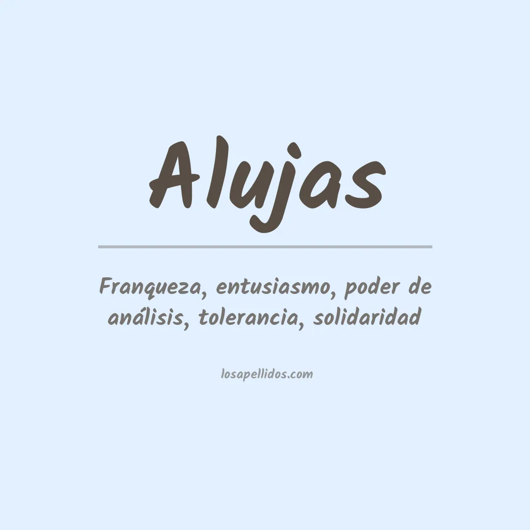 Apellido Alujas
