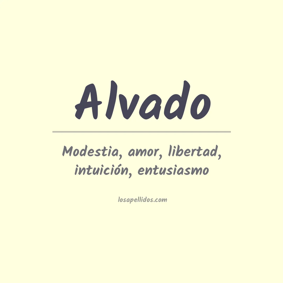 Apellido Alvado