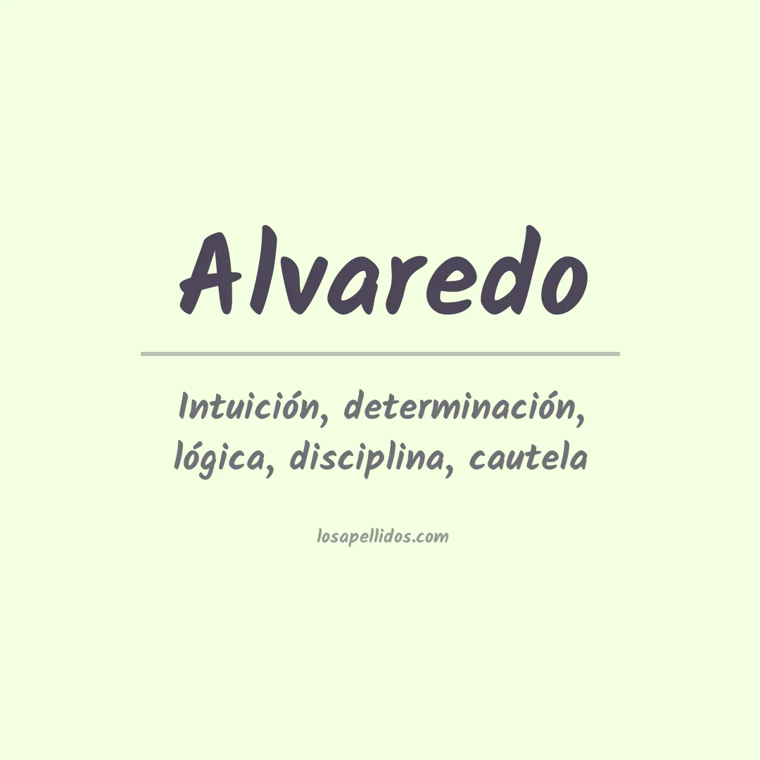 Apellido Alvaredo