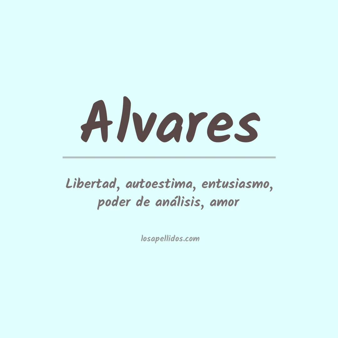 Apellido Alvares