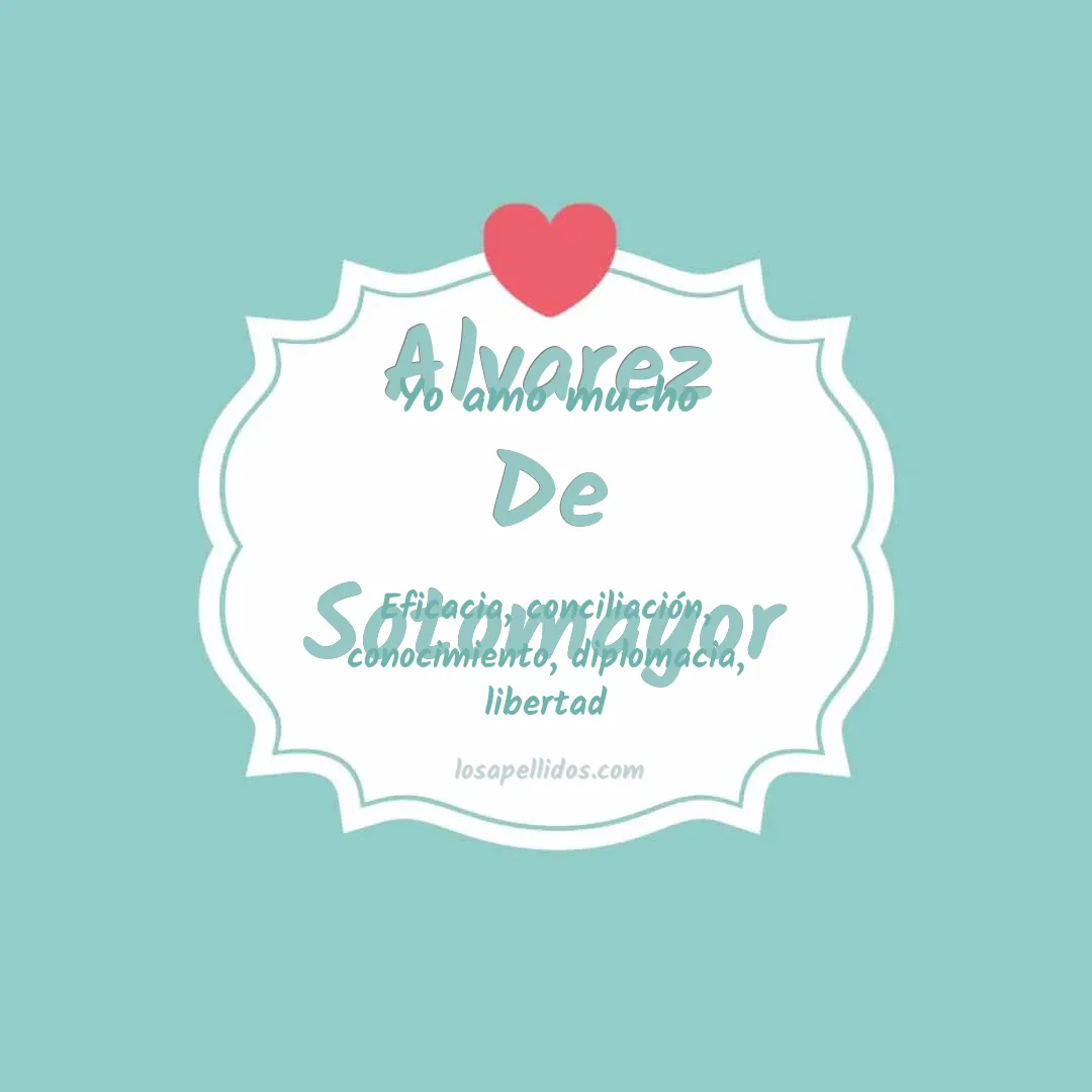 Yo amo mucho Alvarez de sotomayor