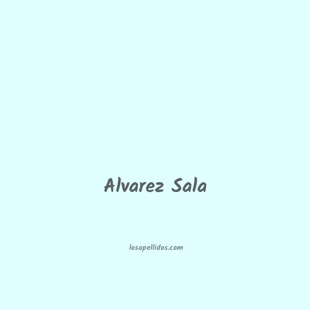 Alvarez sala en chino