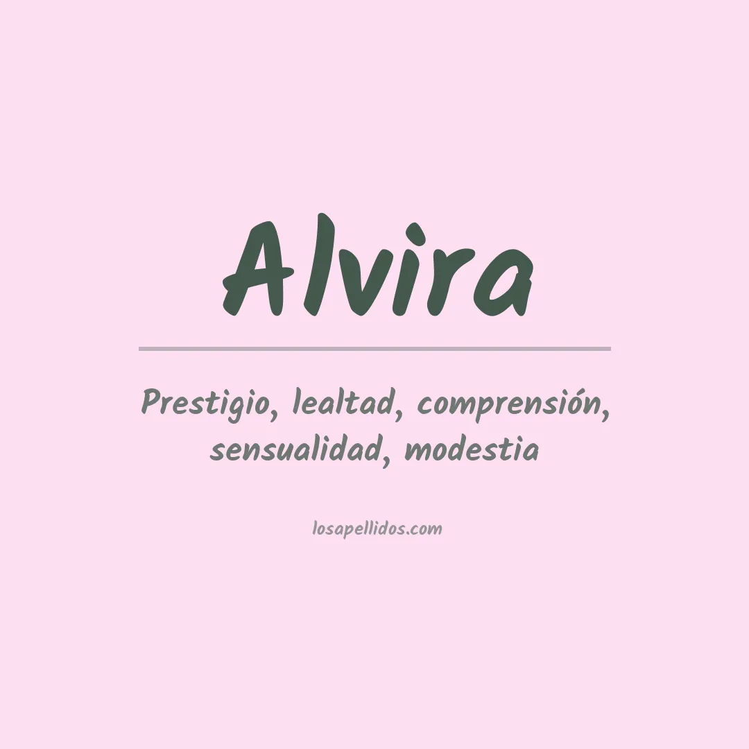 Apellido Alvira