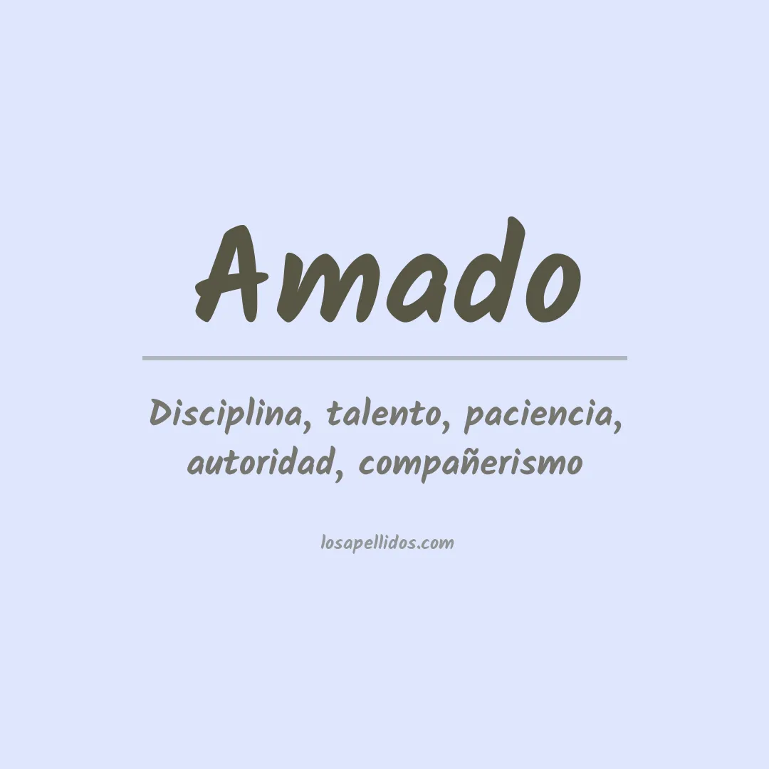 Apellido Amado