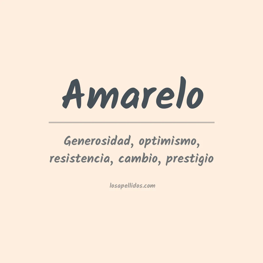 Apellido Amarelo