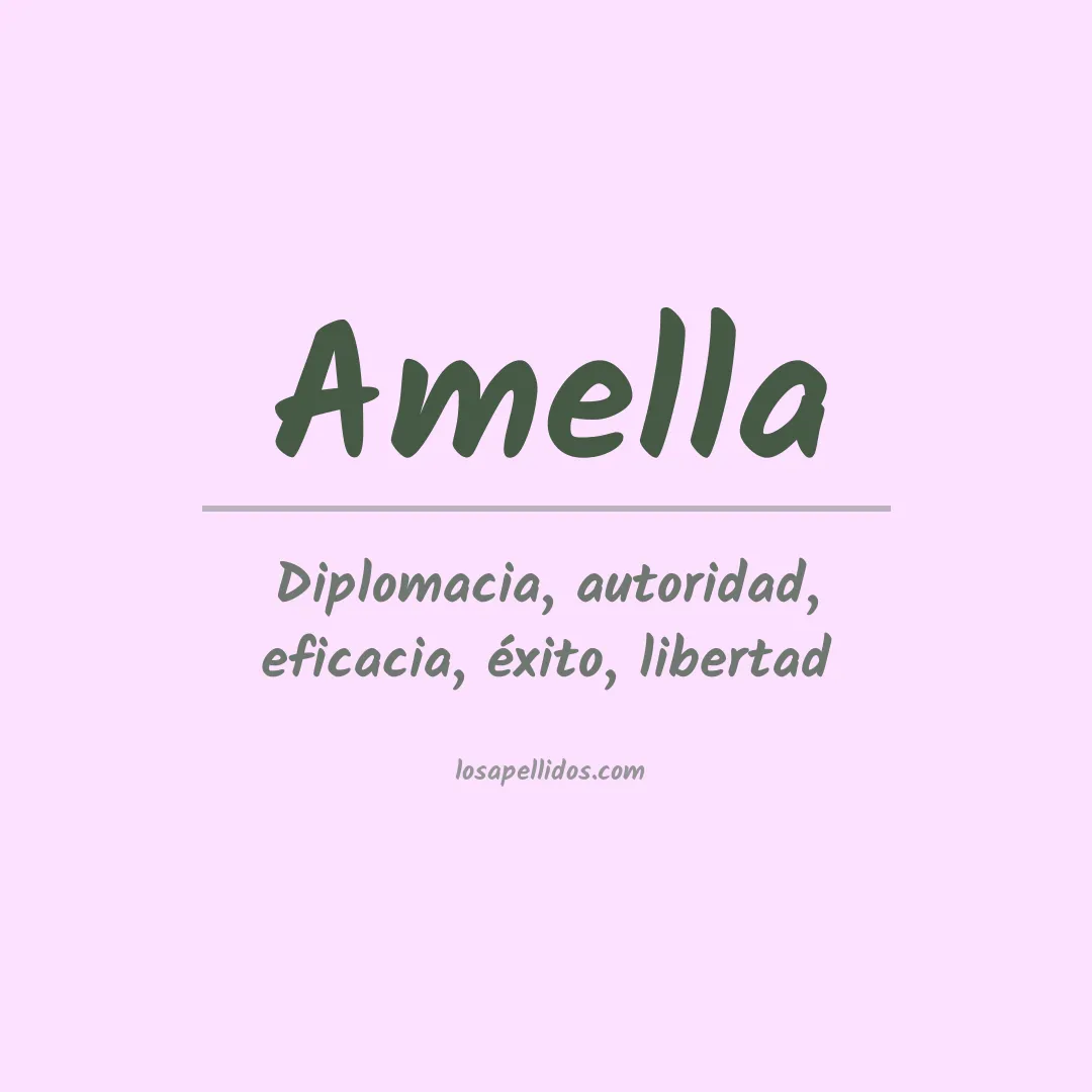 Apellido Amella