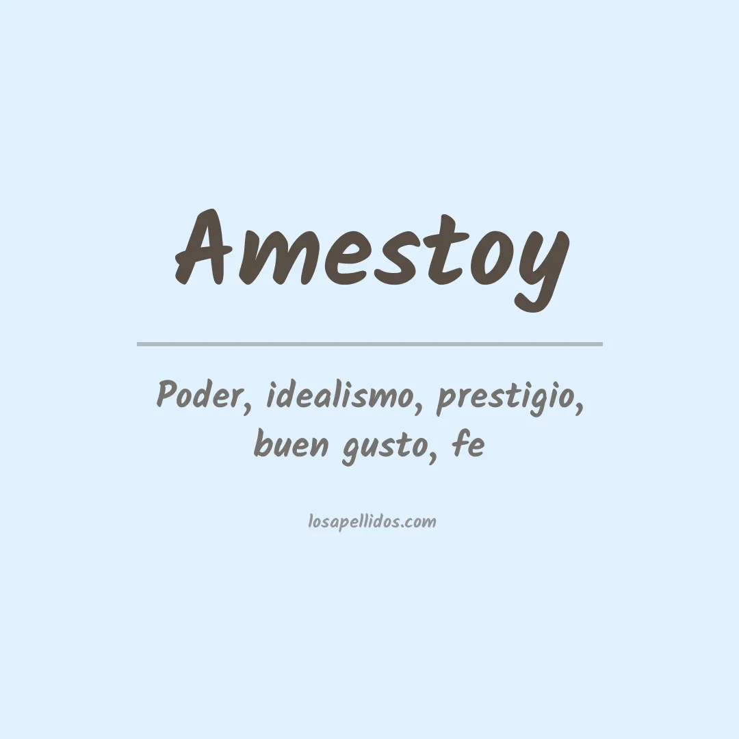 Apellido Amestoy