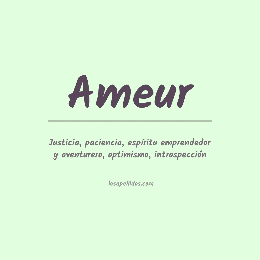 Apellido Ameur