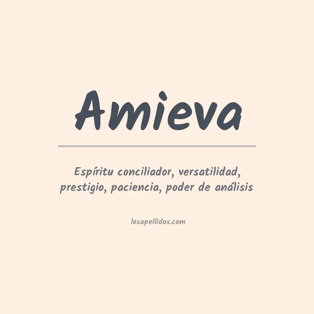Apellido Amieva