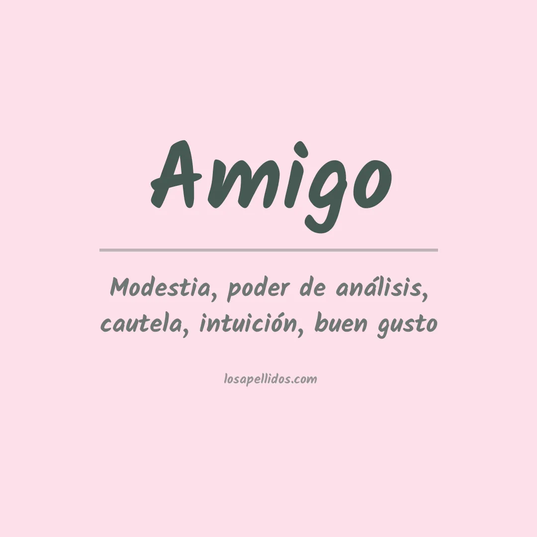 Apellido Amigó
