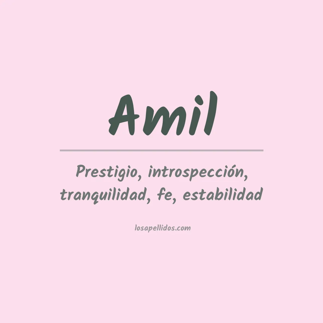 Apellido Amil